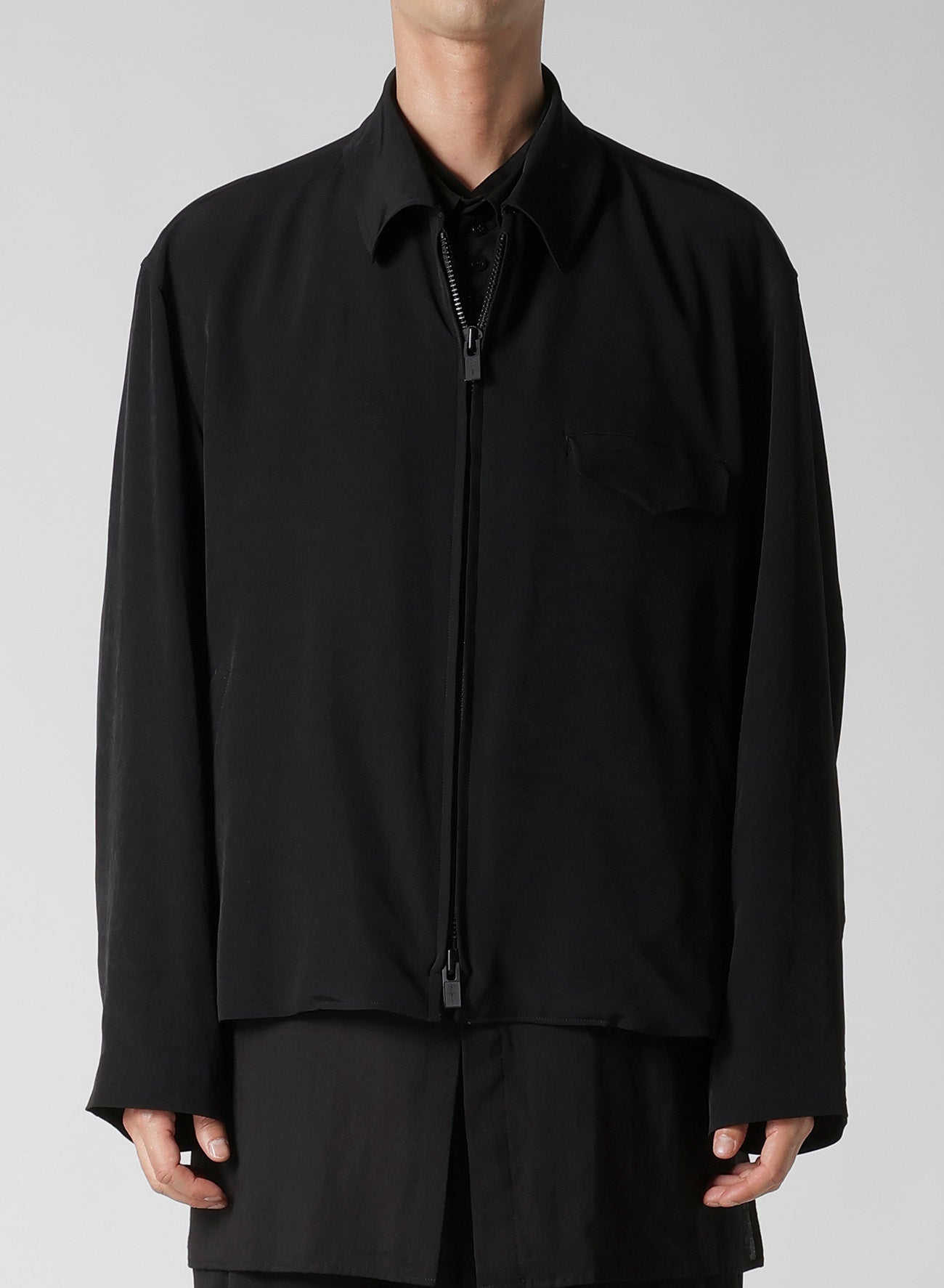 TA TUXEDO BLOUSON WITH FLAP POCKET
