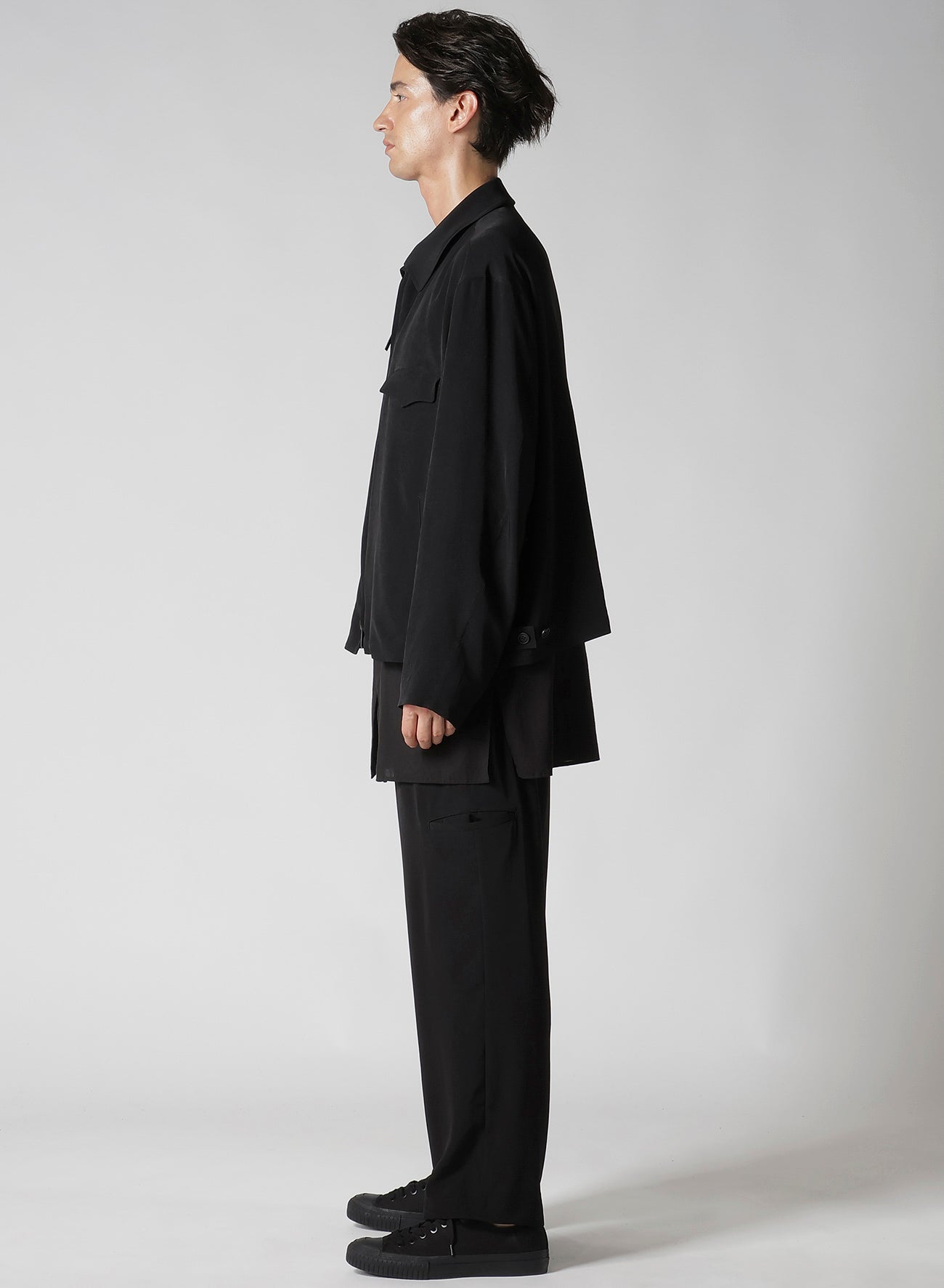 TA TUXEDO BLOUSON WITH FLAP POCKET