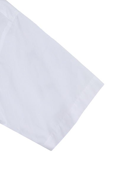 P・100/2 BROAD SHORT SLV MANY BUTTONS SHIRT