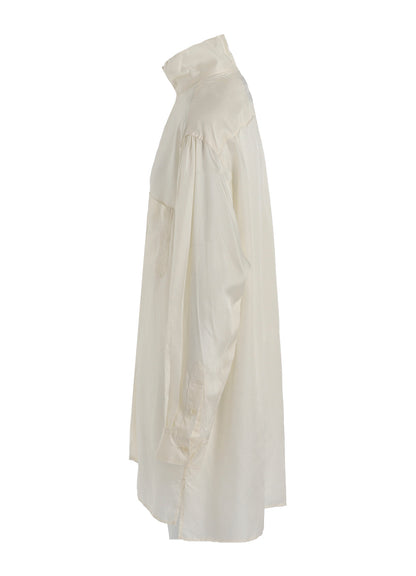 P・CUPRO LONG SLV MANY BUTTONS SHIRT