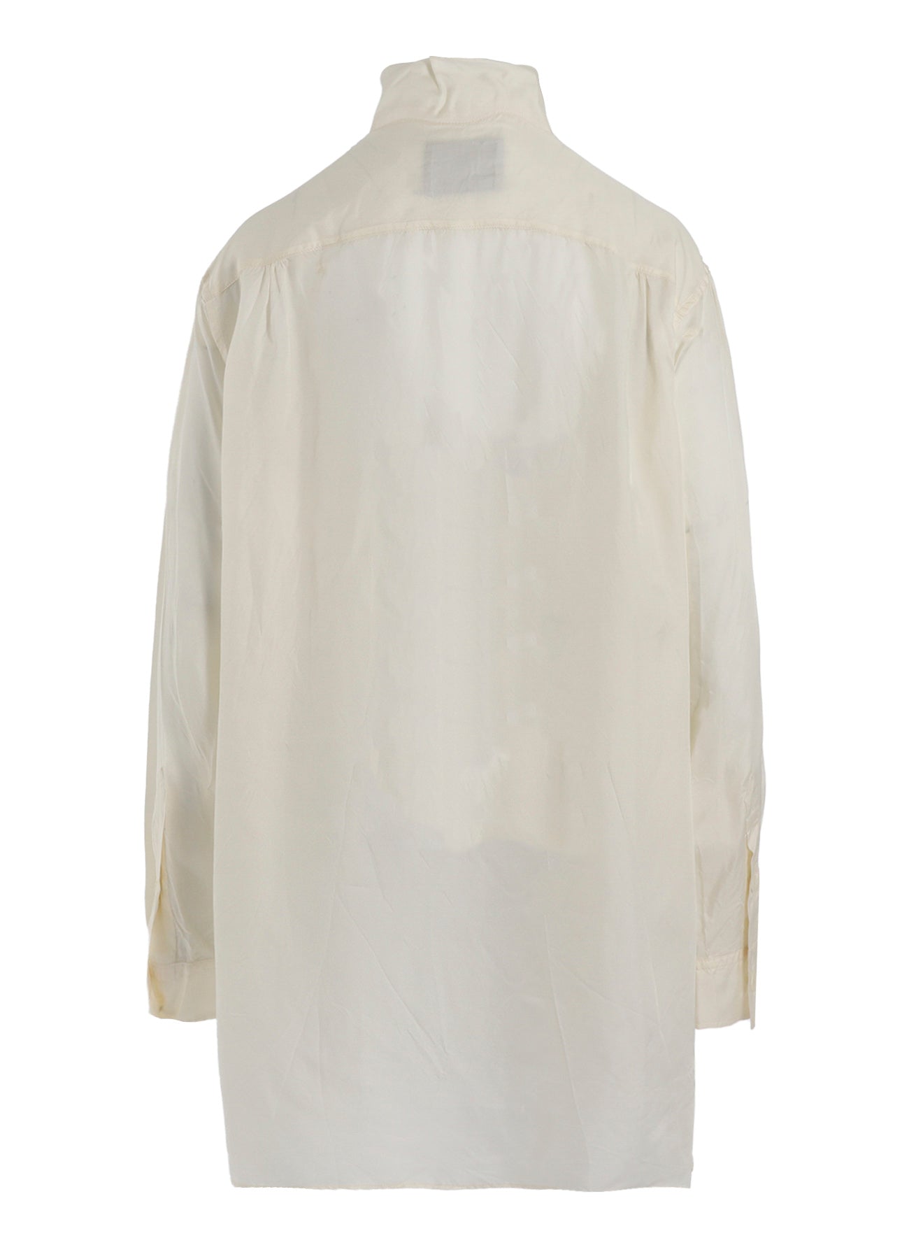 P・CUPRO LONG SLV MANY BUTTONS SHIRT
