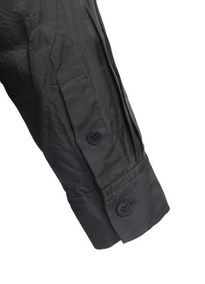 P・CUPRO LONG SLV MANY BUTTONS SHIRT