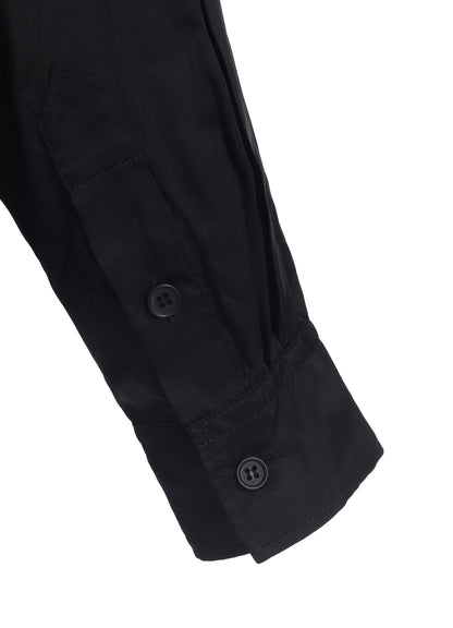 P・CUPRO LONG SLV MANY BUTTONS SHIRT