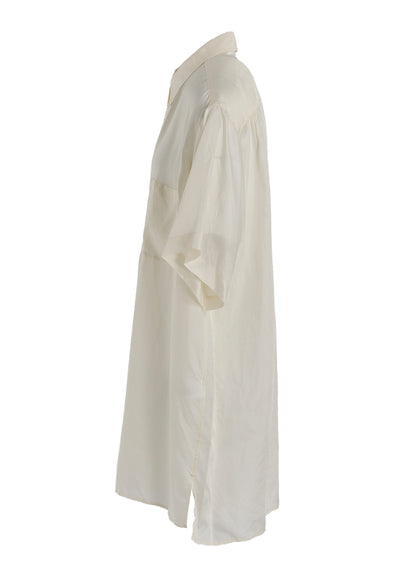 P・100/2 BROAD SHORT SLV MANY BUTTONS SHIRT