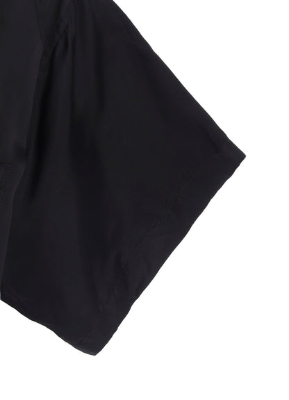 P・100/2 BROAD SHORT SLV MANY BUTTONS SHIRT