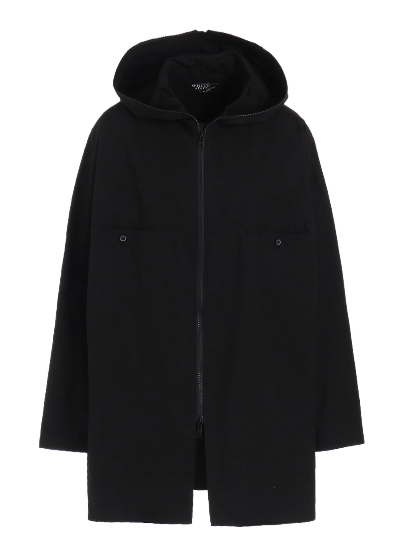 P・100/2 BROAD ZIP UP HOODIE SHIRT