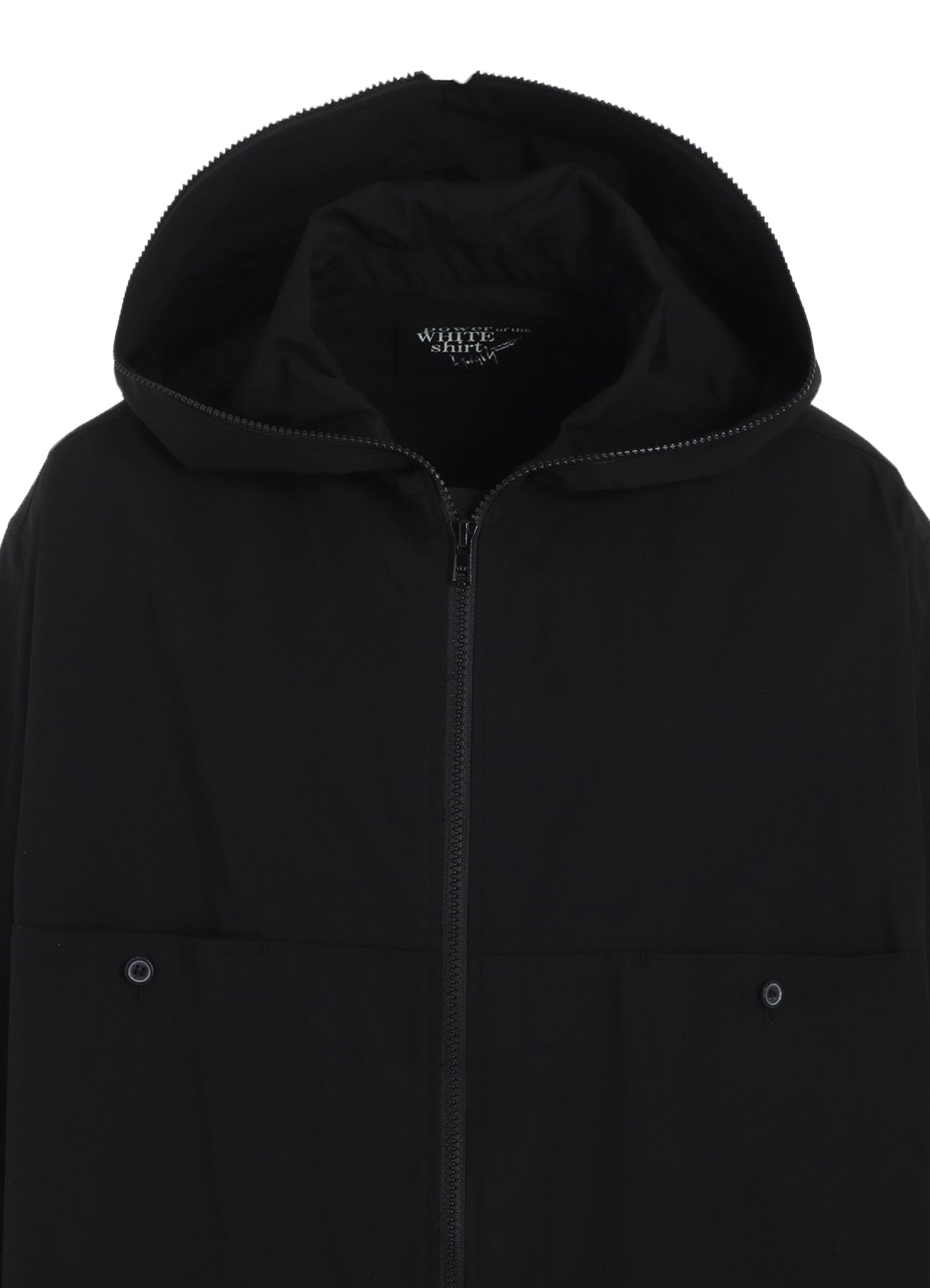 P・100/2 BROAD ZIP UP HOODIE SHIRT