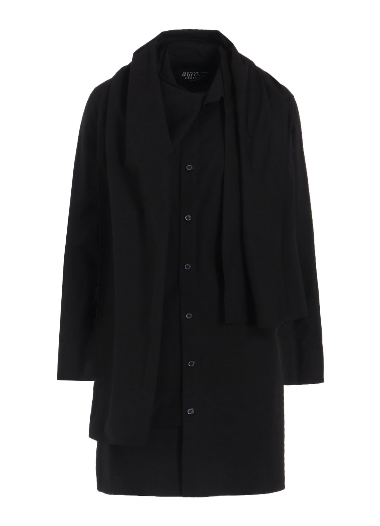 P・100/2 BROAD STOLE DETAIL SHIRT