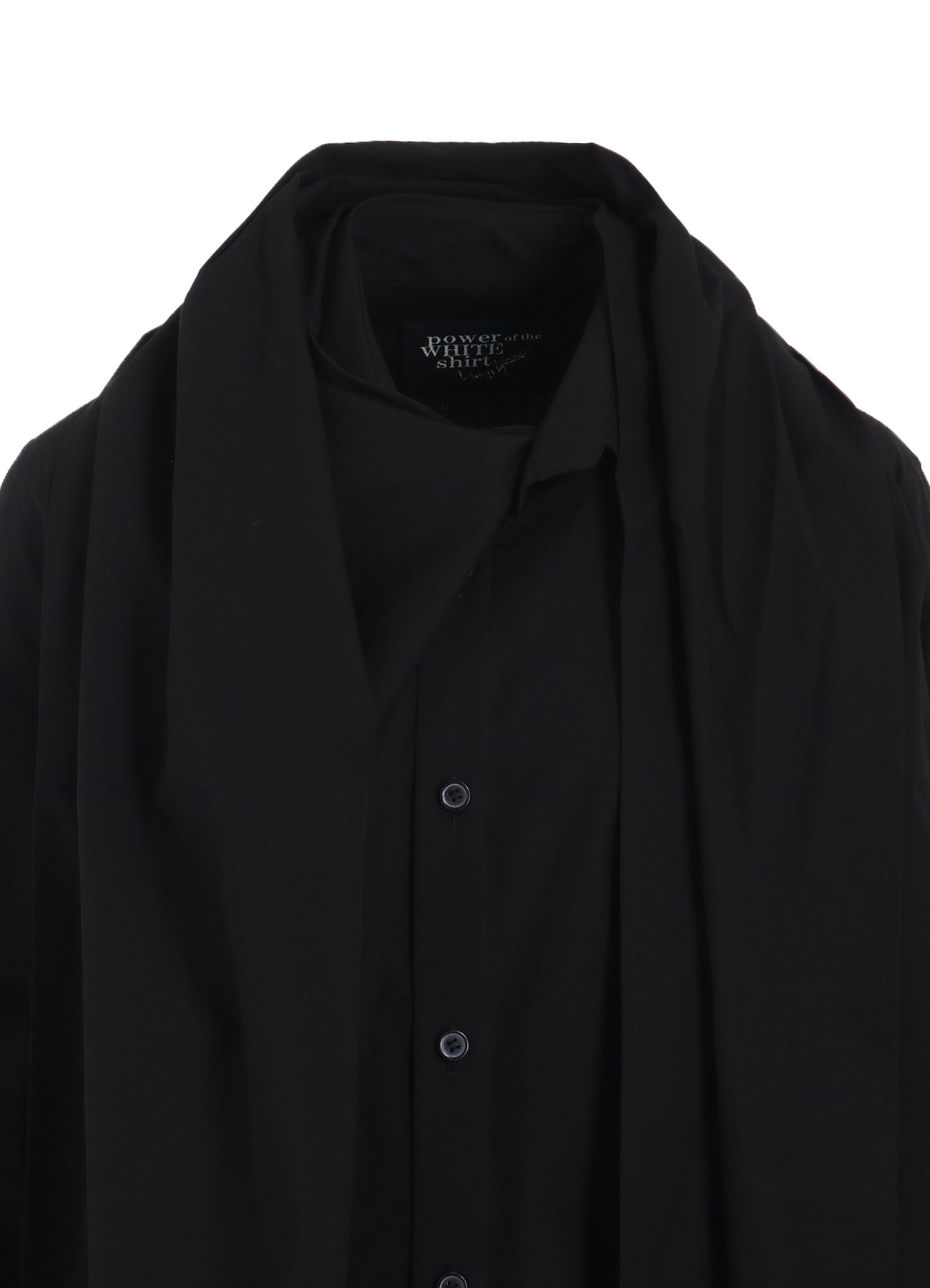 P・100/2 BROAD STOLE DETAIL SHIRT