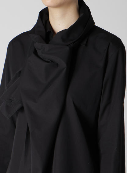 P・100/2 BROAD STOLE DETAIL SHIRT