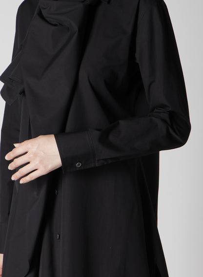 P・100/2 BROAD STOLE DETAIL SHIRT
