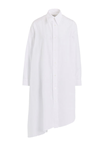 P・100/2 BROAD FLARE LONG DRESS SHIRT