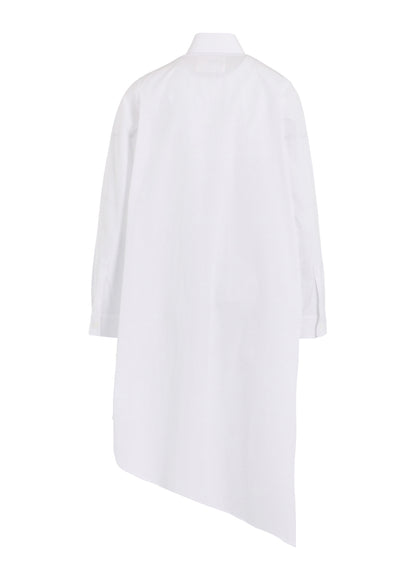 P・100/2 BROAD FLARE LONG DRESS SHIRT