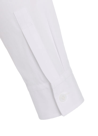 P・100/2 BROAD FLARE LONG DRESS SHIRT