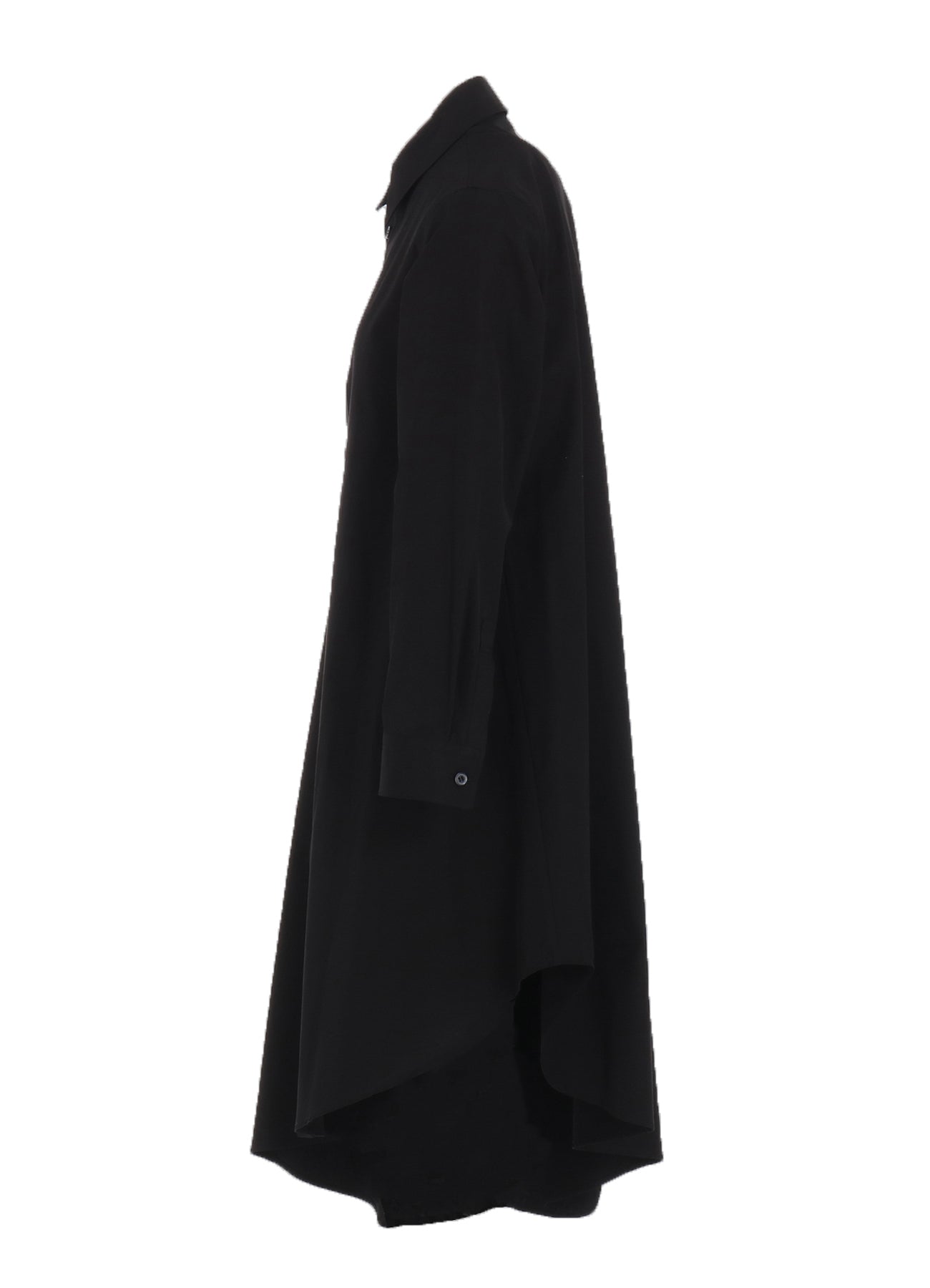 P・100/2 BROAD FLARE LONG DRESS SHIRT