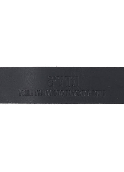 COW LEATHER25MM LONG RING BELT
