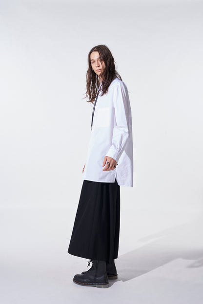 COTTON BROAD LOOSE-FIT REGULAR COLLAR SHIRT