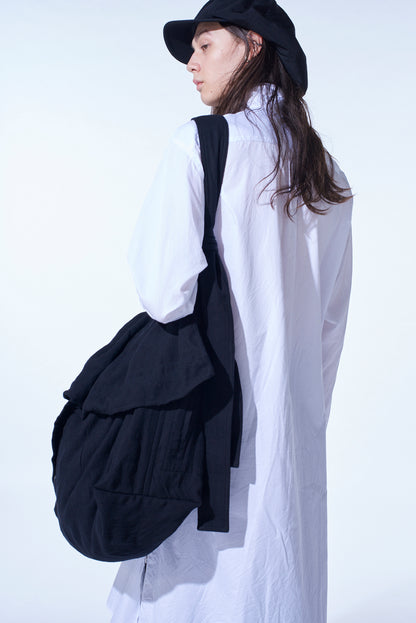 FULLING FINISHED SHADOW CHECK SHOULDER BAG