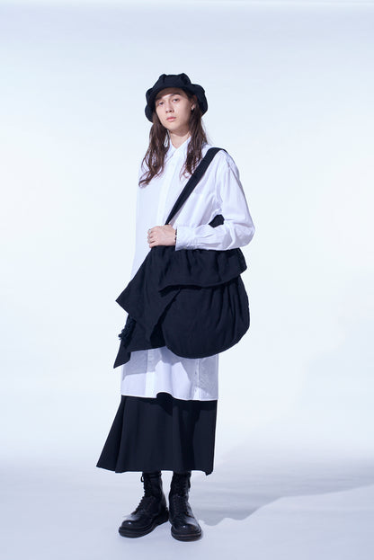 FULLING FINISHED SHADOW CHECK SHOULDER BAG