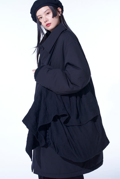 FULLING FINISHED SHADOW CHECK SHOULDER BAG