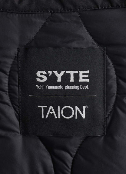 【S'YTE X TAION】SOUVENIR EMBROIDERED QUILTED DOWN CHINA JACKET