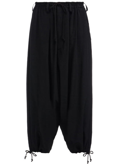 CREPE de CHINE BALLOON SAROUEL PANTS