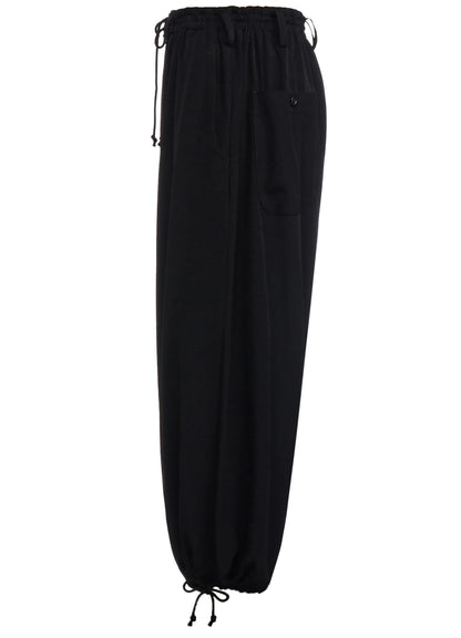 CREPE de CHINE BALLOON SAROUEL PANTS