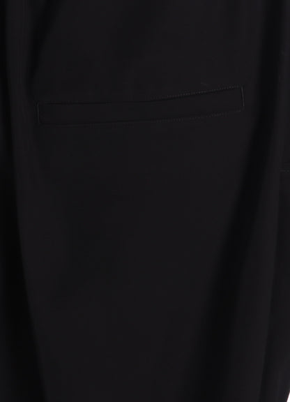 PE/GABARDINE BELTED BANDAGE PANTS