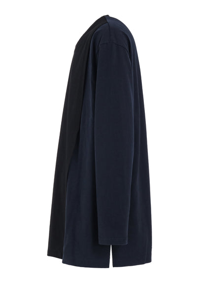 BICOLOR LAYERED LONG-SLEEVE T-SHIRT