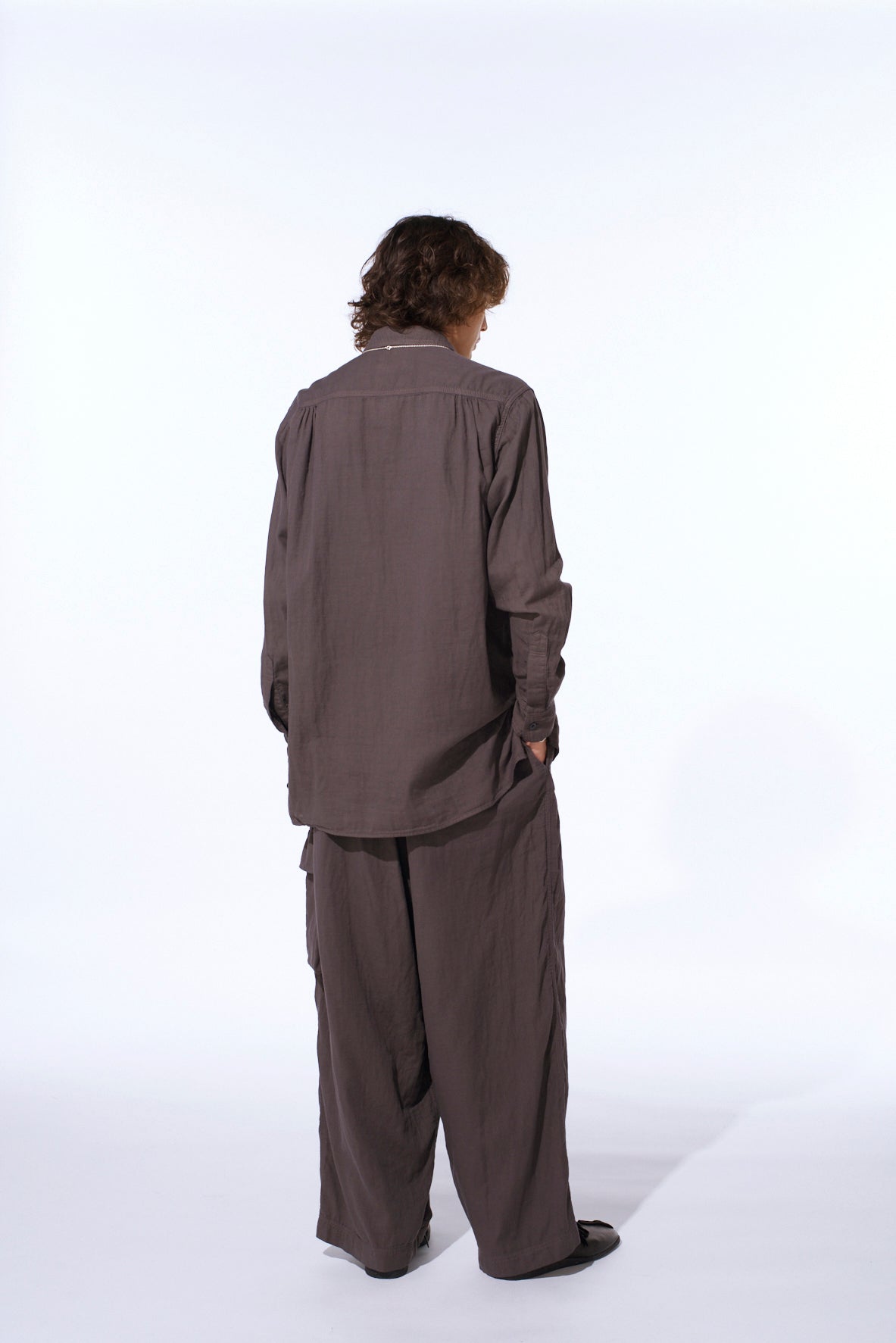 Double Gauze Dual-Pocket Utility Shirt