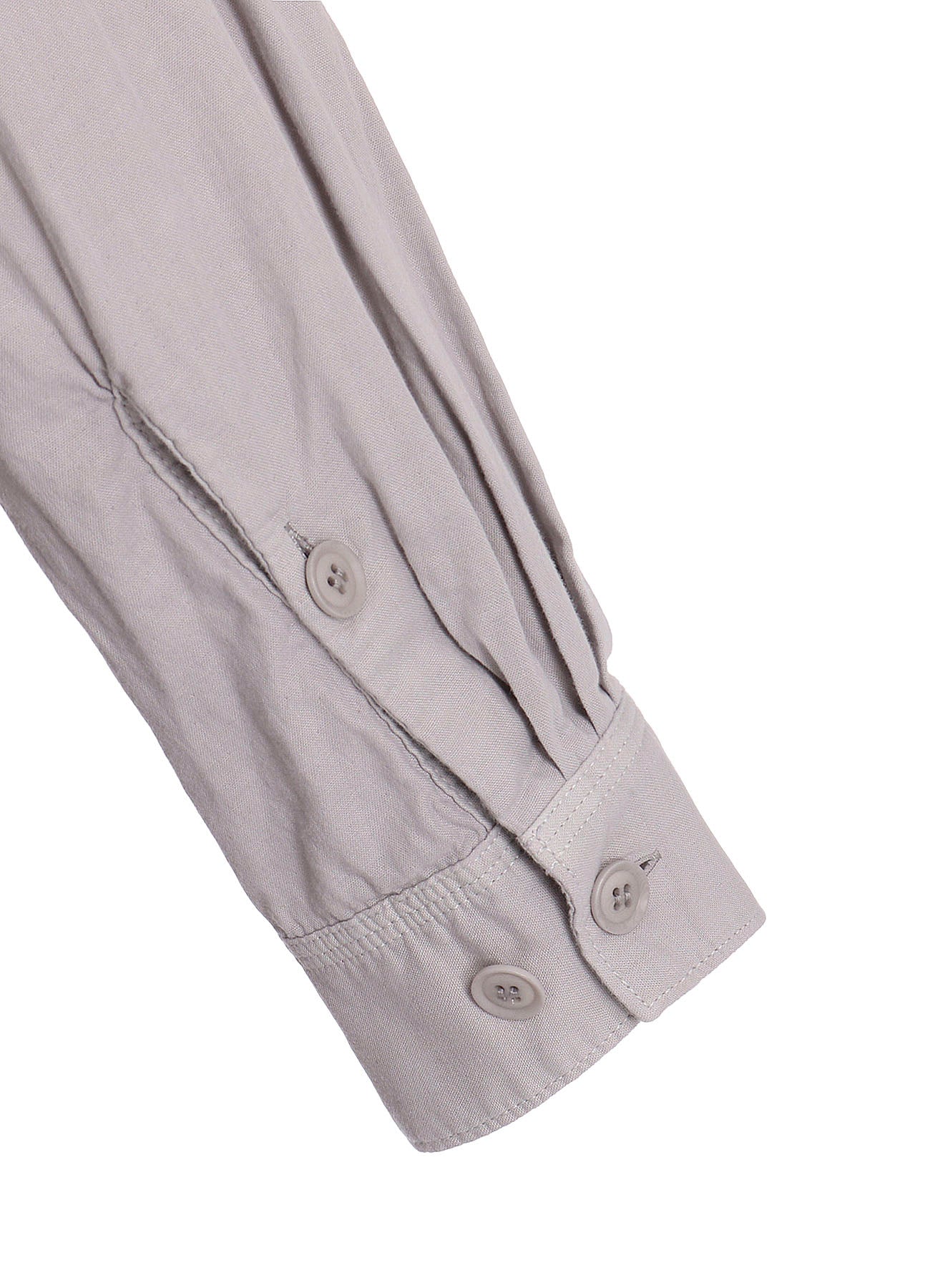 Double Gauze Band Collar Stole Shirt