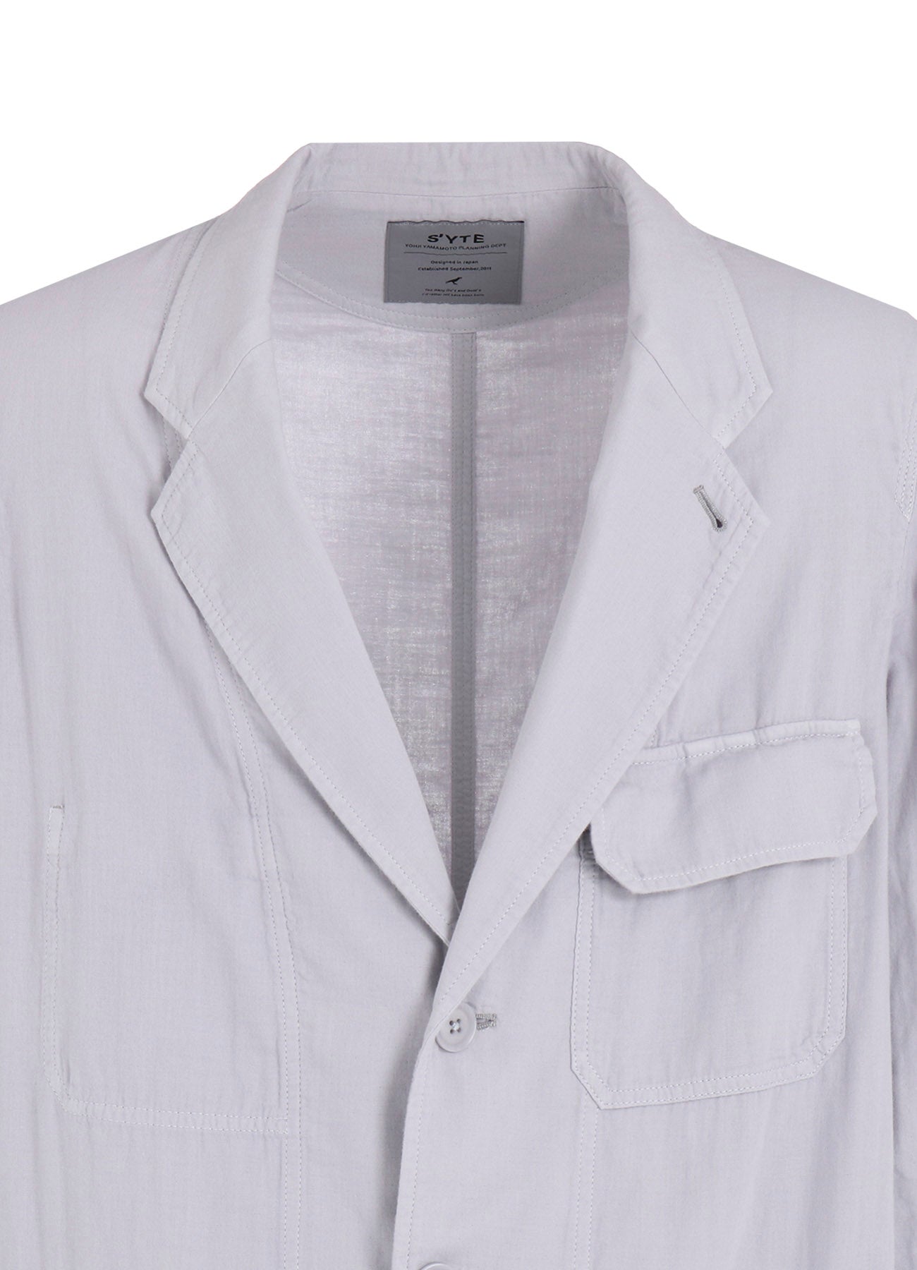 Double Gauze Long Work Jacket