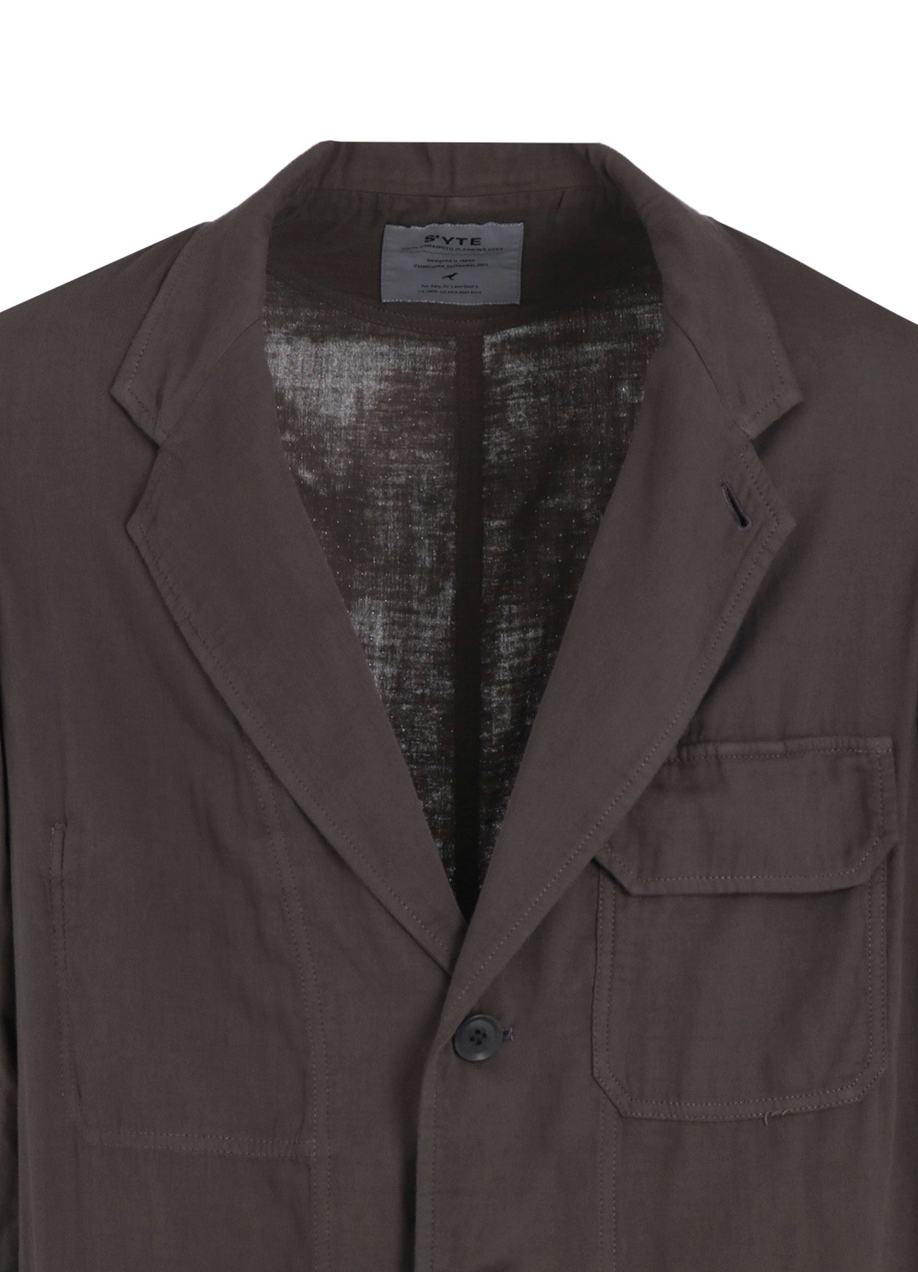 Double Gauze Long Work Jacket