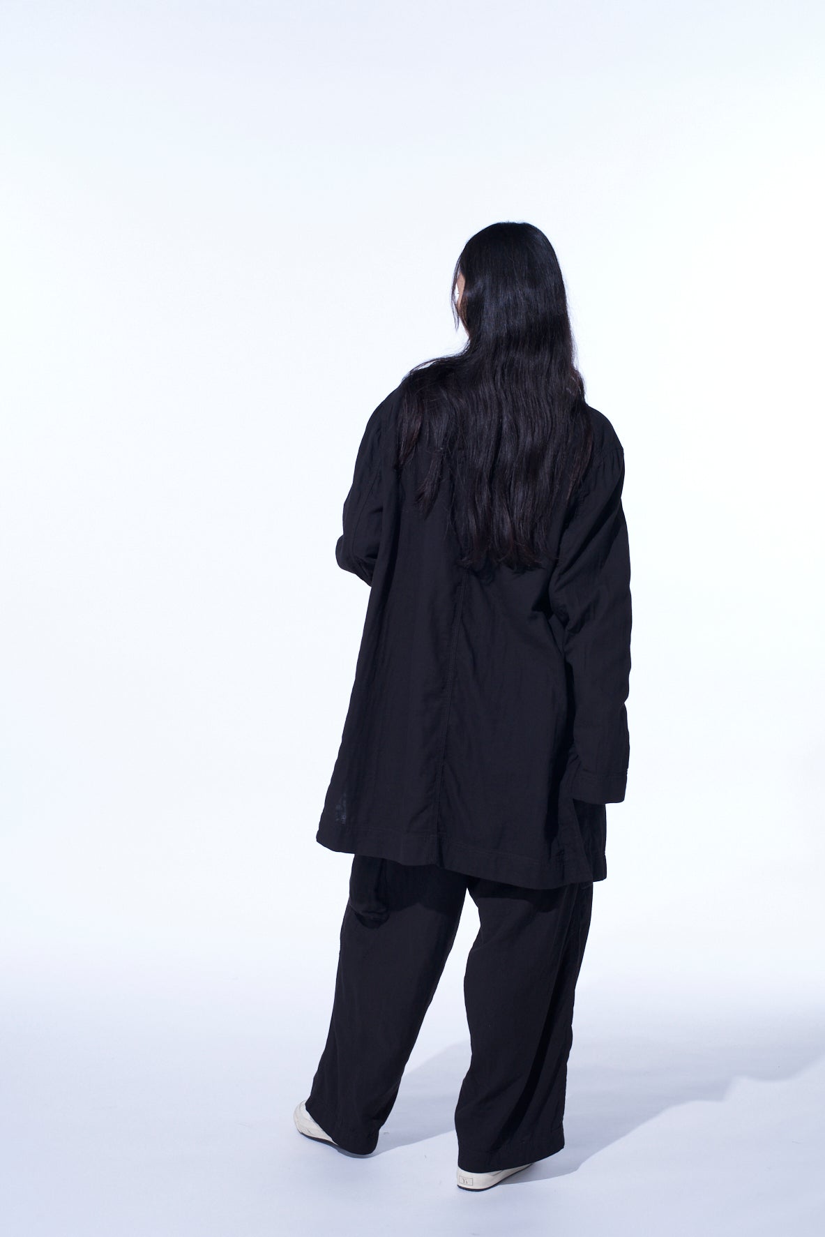 Double Gauze Long Work Jacket