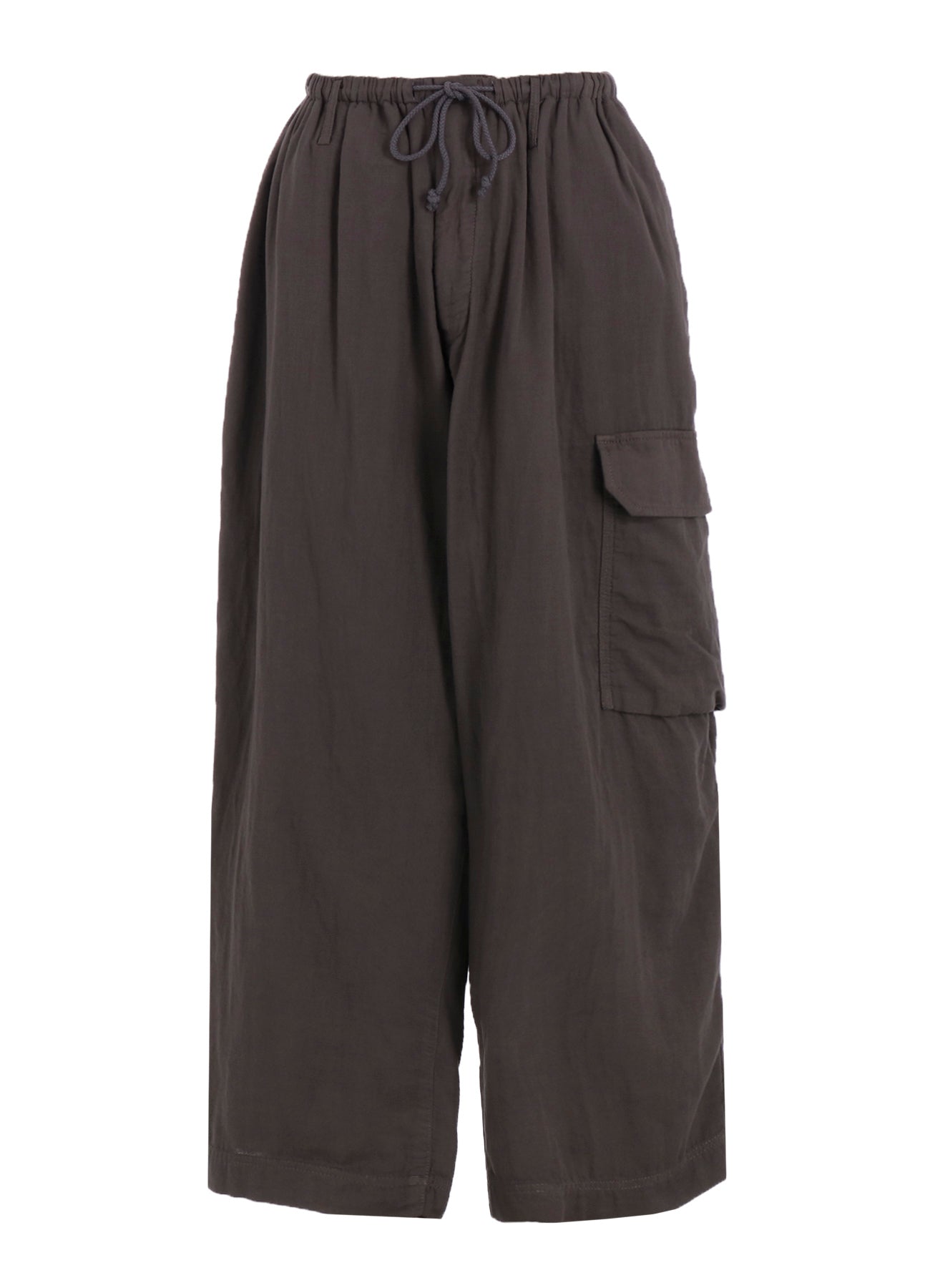 Double Gauze Single Cargo Pocket Pants
