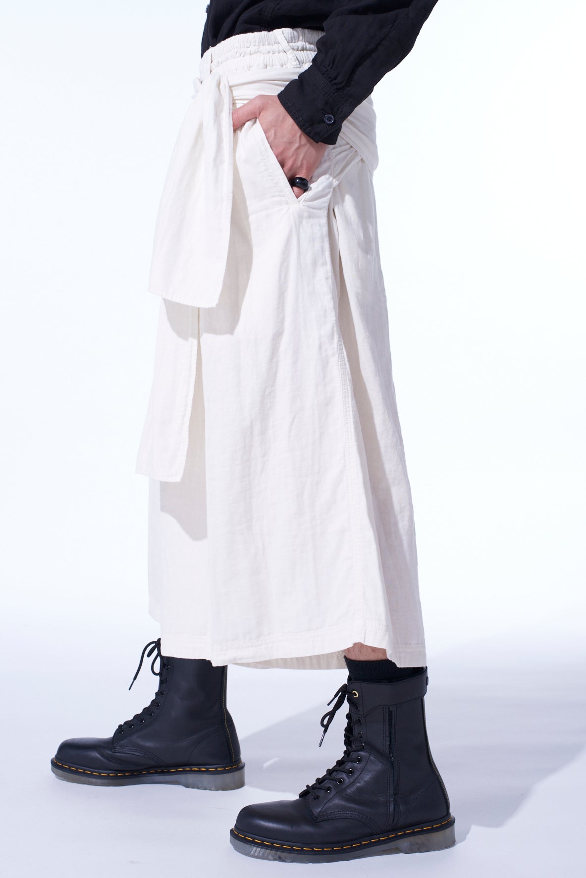 Double Gauze Culotte Pants