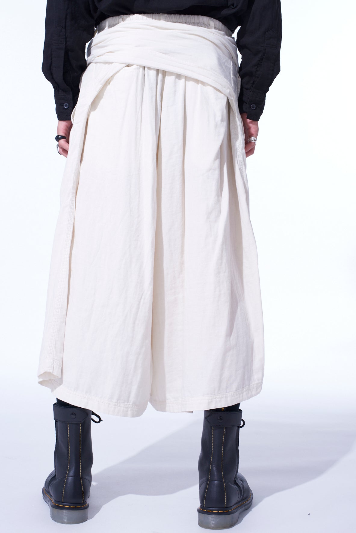 Double Gauze Culotte Pants
