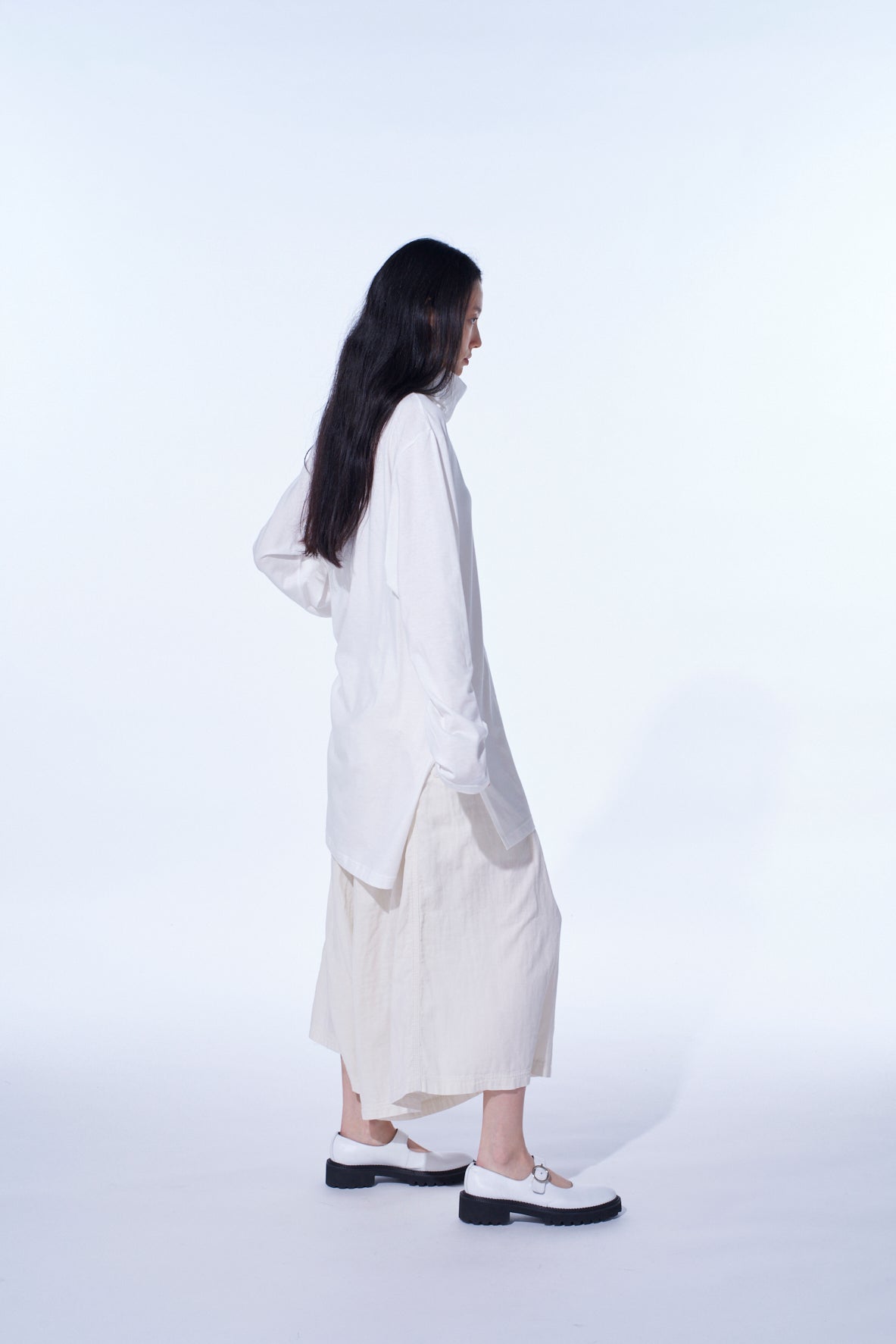 Double Gauze Culotte Pants