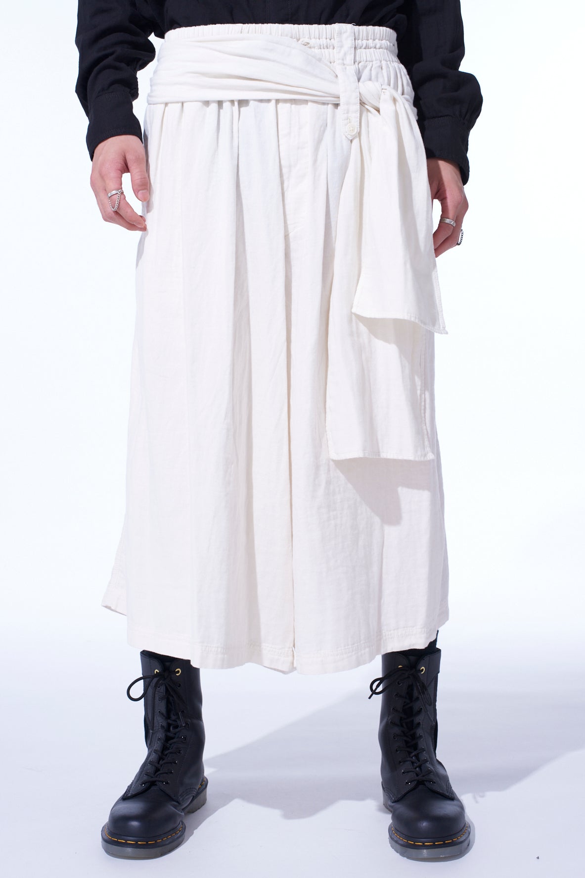 Double Gauze Culotte Pants