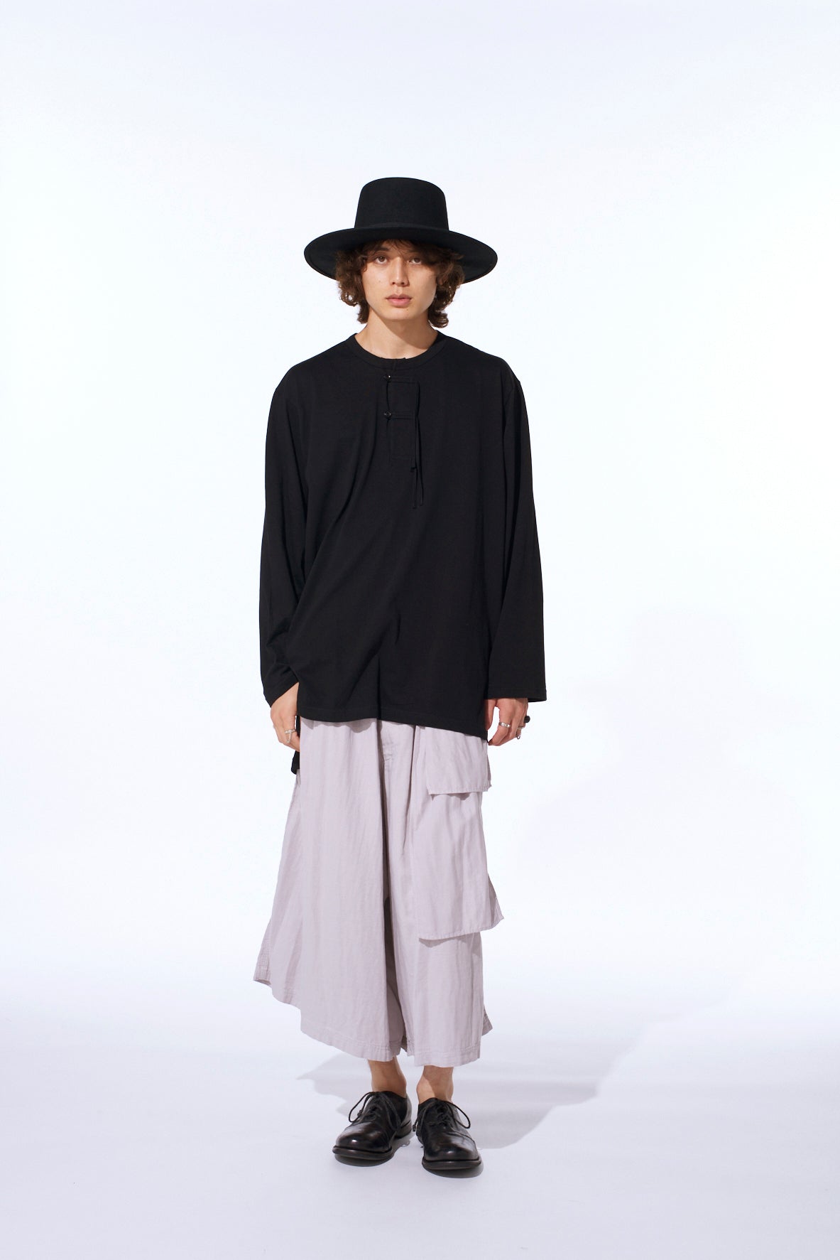 Double Gauze Culotte Pants