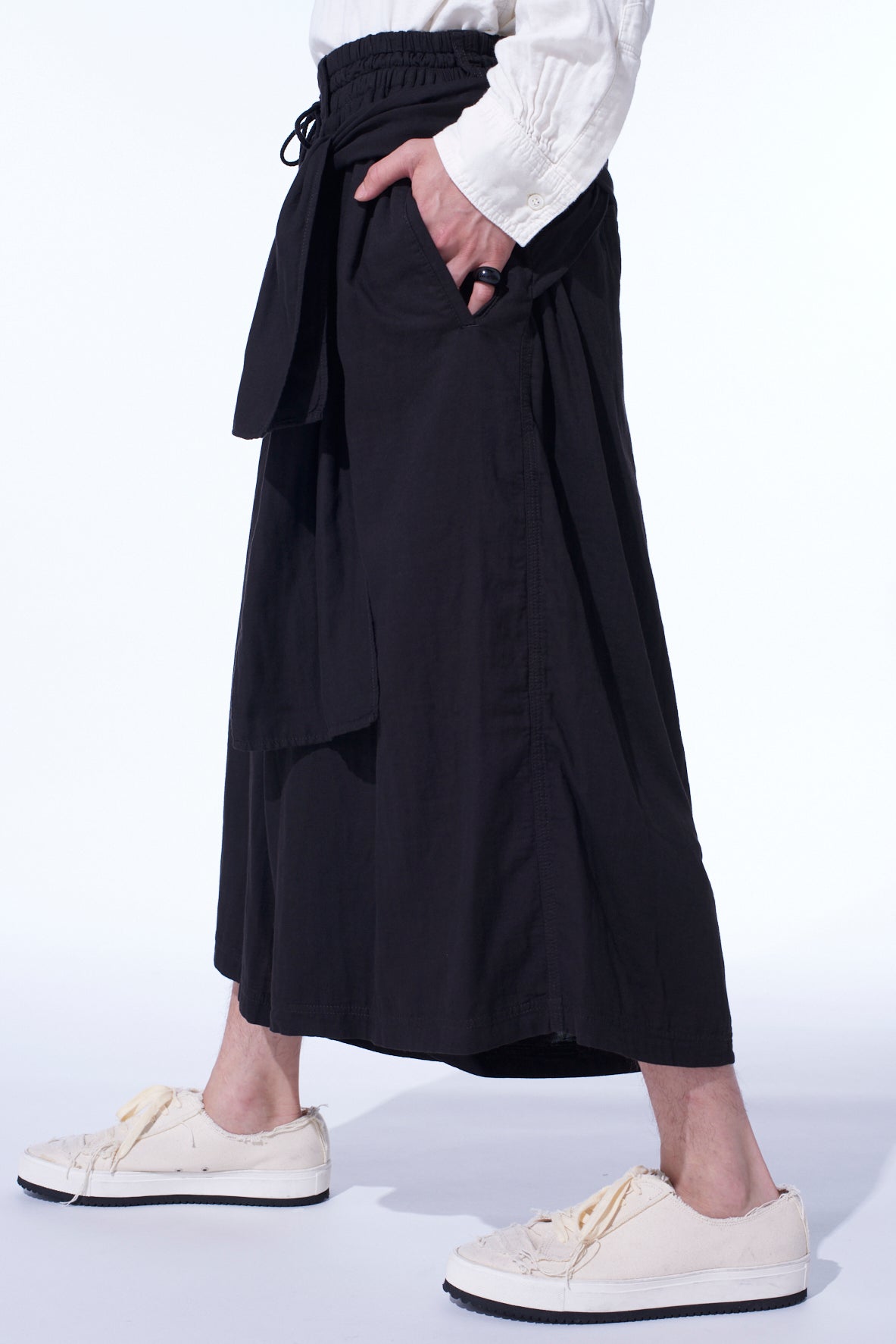Double Gauze Culotte Pants