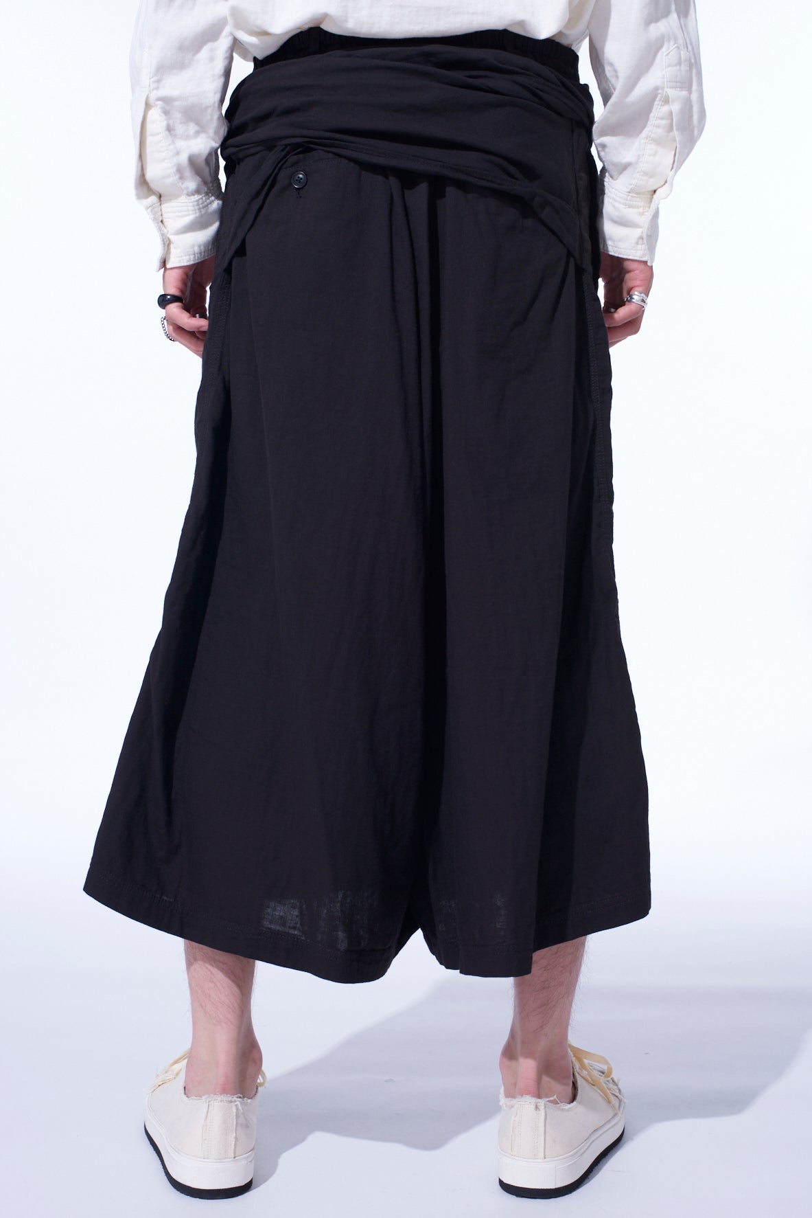 Double Gauze Culotte Pants