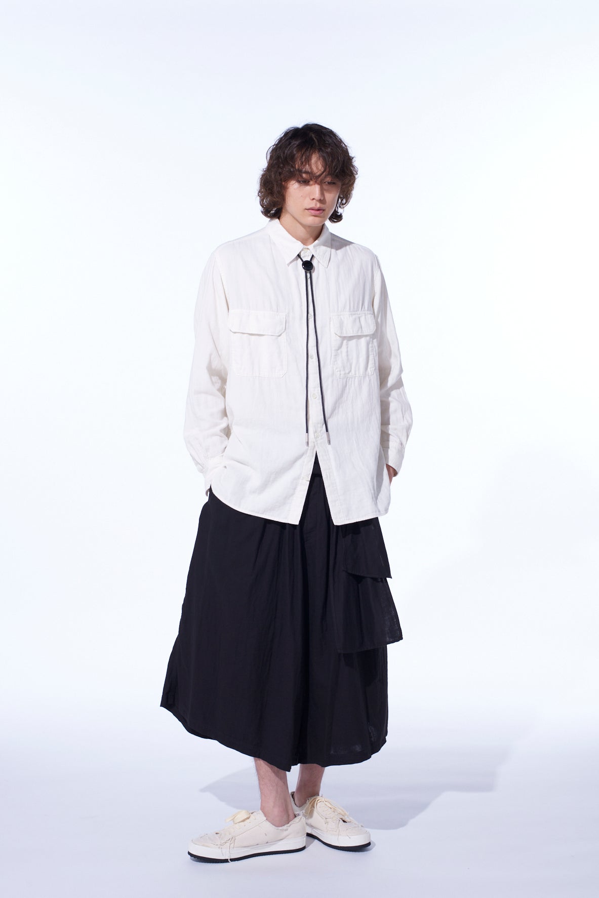 Double Gauze Culotte Pants