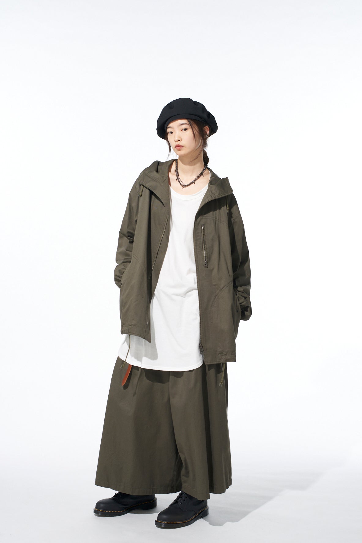 COTTON TWILL MOUNTAIN PARKA