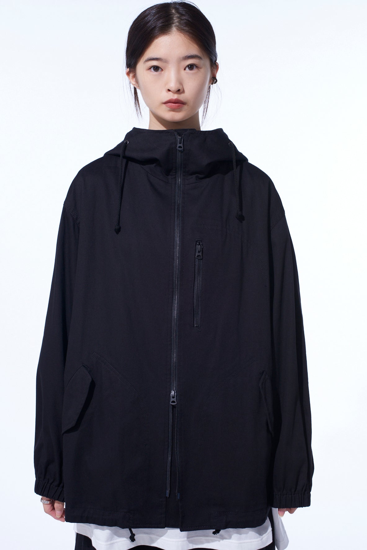 COTTON TWILL MOUNTAIN PARKA