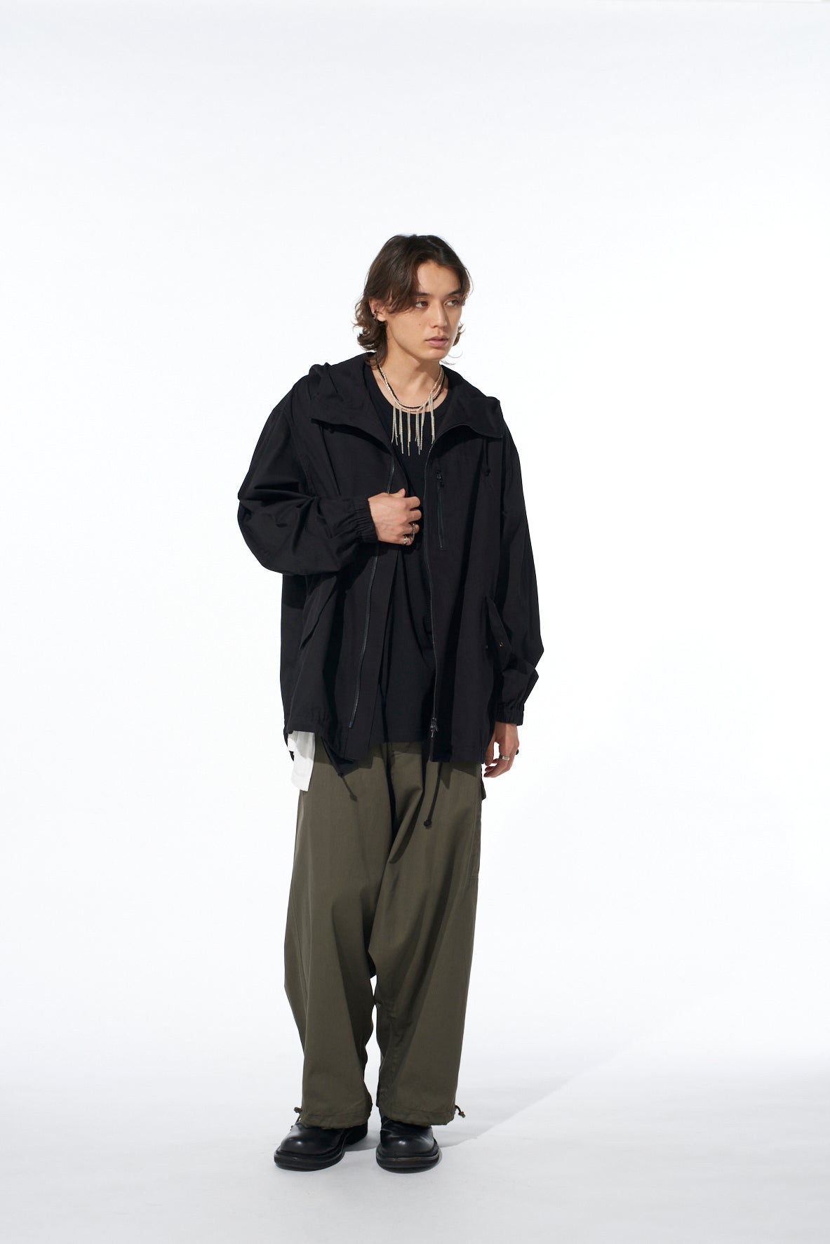 COTTON TWILL MOUNTAIN PARKA