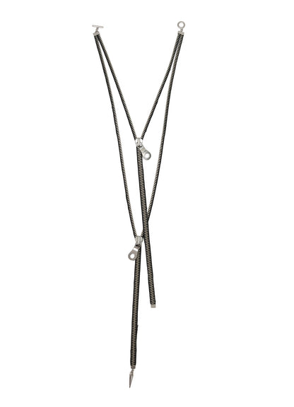 LAYERED ZIPPER NECKLACE