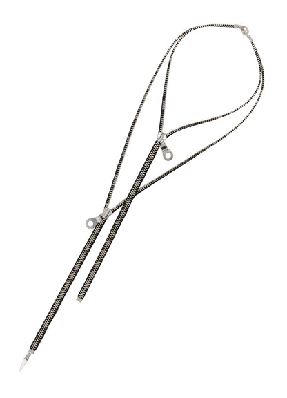 LAYERED ZIPPER NECKLACE