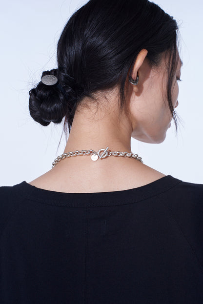 SILVER MIST CHAIN NECKLACE