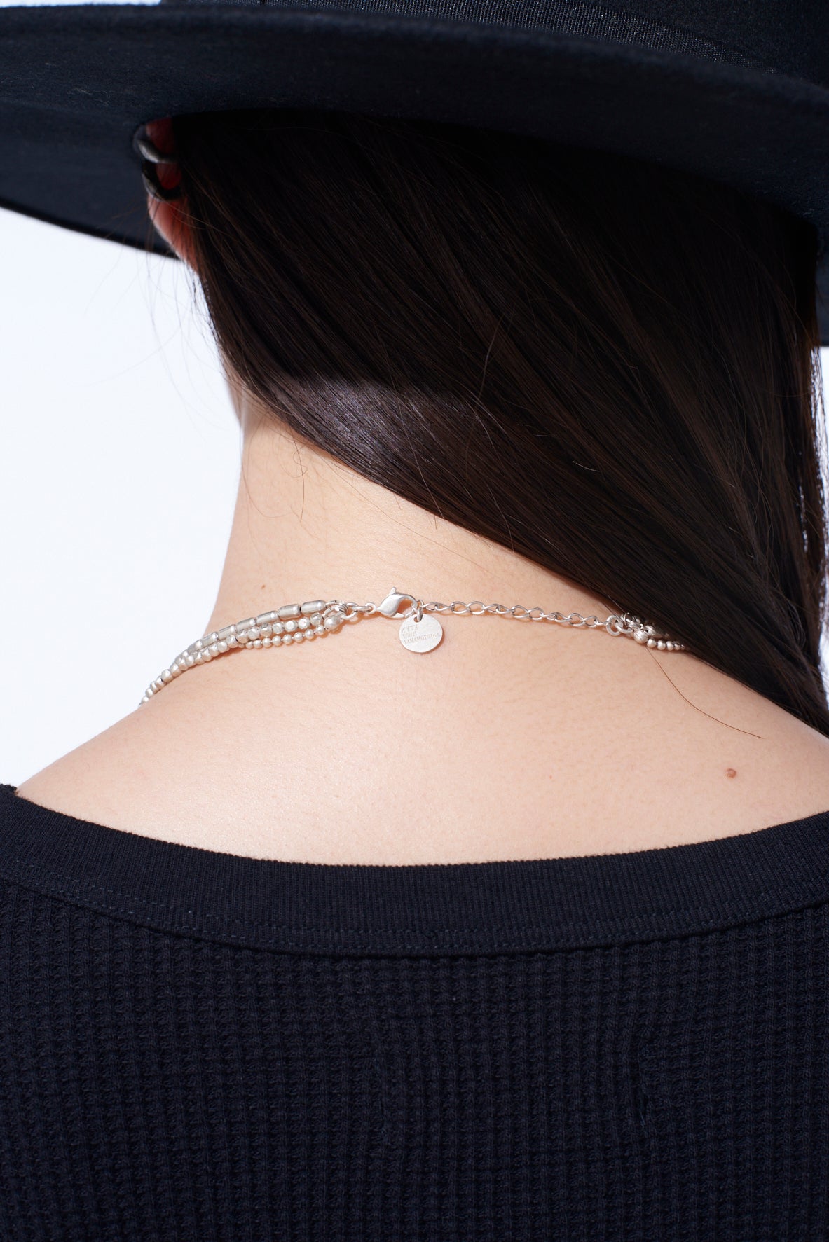 BRASS CHAIN TASSEL NECKLACE